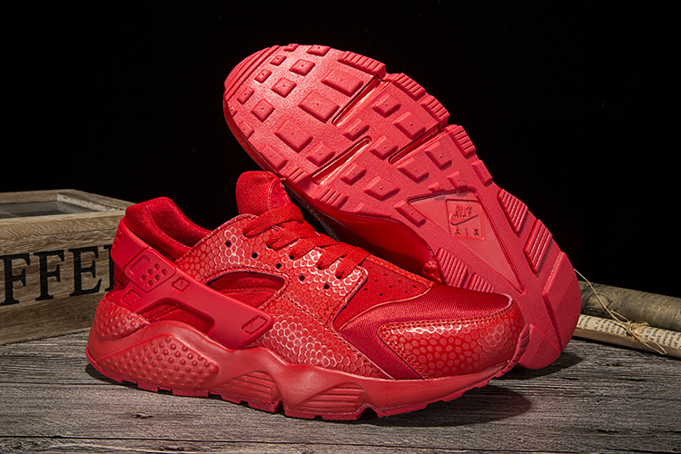 Women Nike Air Huarache Run Ultra All Red Shoes - Click Image to Close